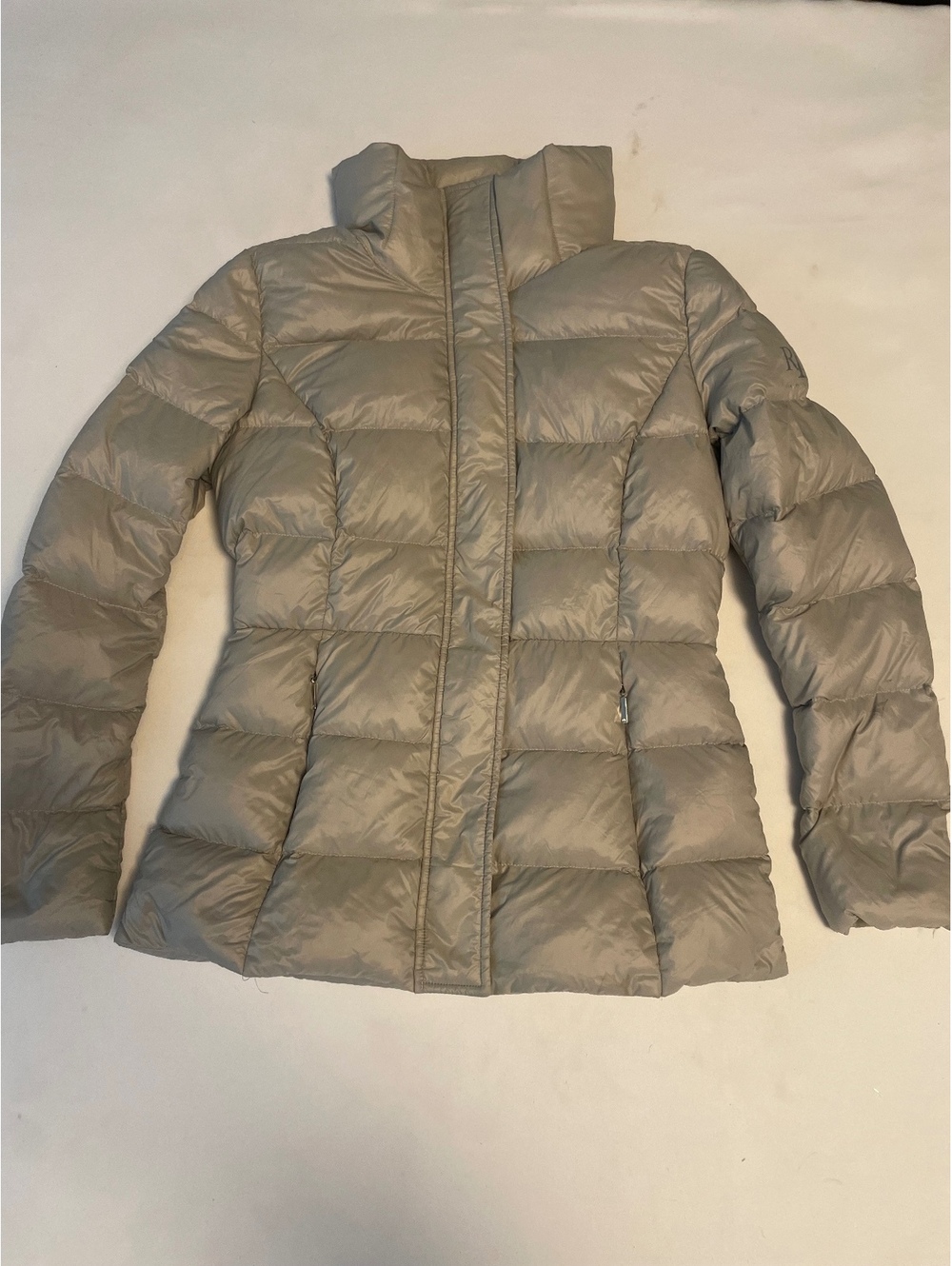 Lauren Ralph Lauren Women's Beige Puffer Jacket XS